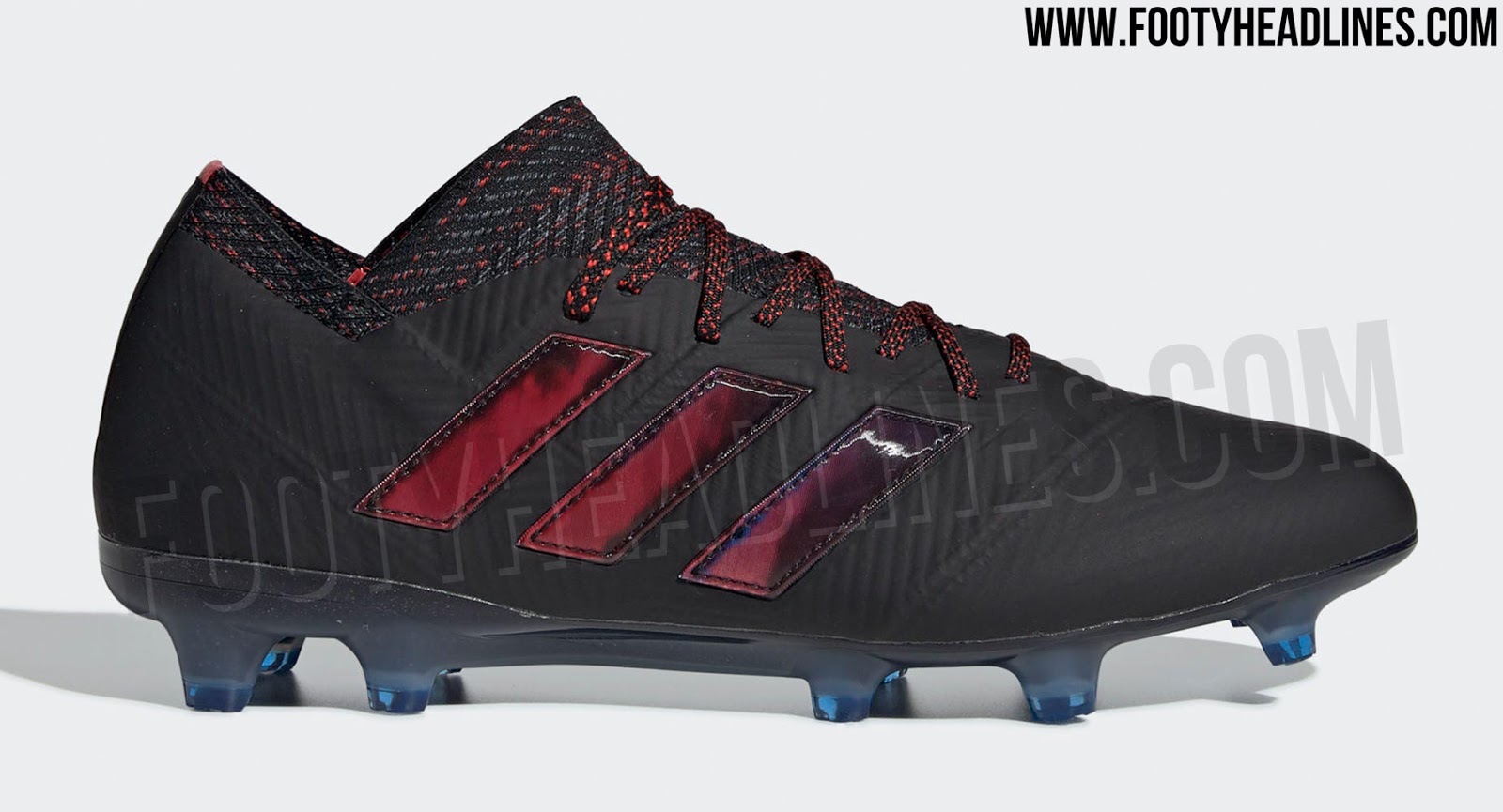 Blackout Red Blue